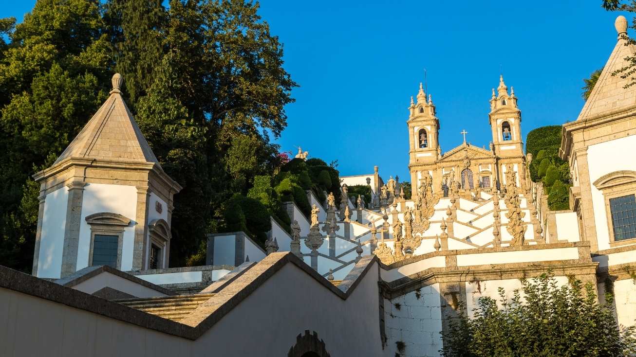bom jesus braga escadaria